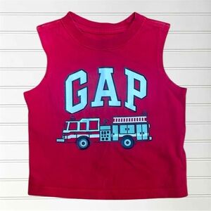 GAP EUC 100% Cotton Firetruck Tank Top